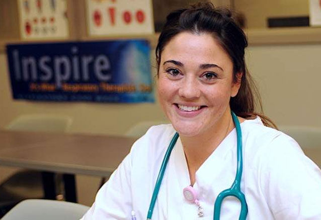 Smiling Nursing Student